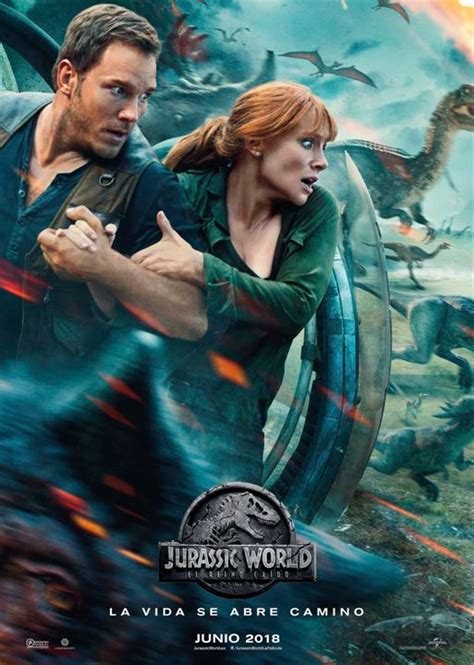 Cartel De Jurassic World El Reino Caído Poster 1