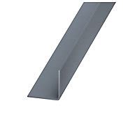 A la différence d'une cornière en tôle laquée, une cornière couleur en pvc ne voit pas. Cornière PVC gris titane 20 x 20 mm, 2 m | Castorama