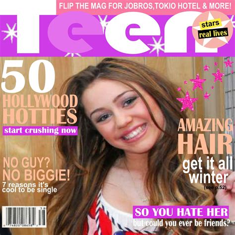 Winnietot S Magazine Cover Frames January Teen Star Magazine Teen Star Magazine