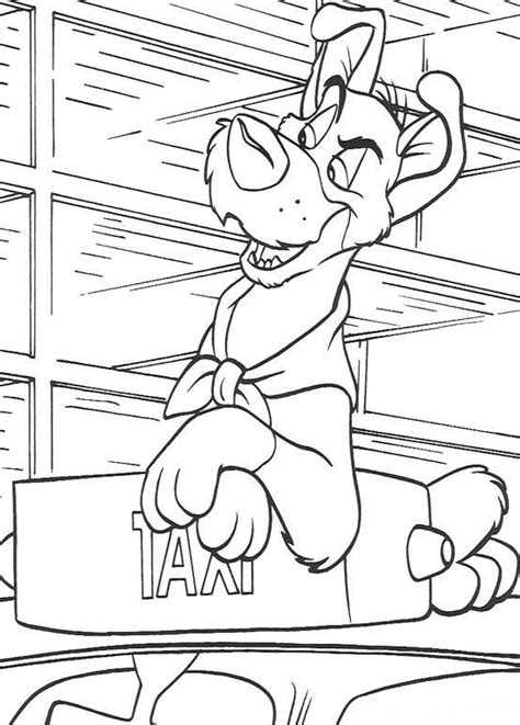 33+ oliver and company coloring pages for printing and coloring. Oliver and company Coloring Pages - Coloringpages1001.com