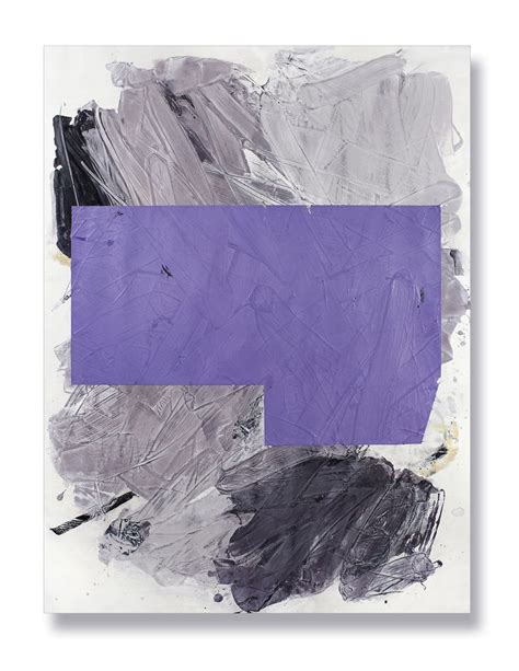 An Abstract Painting With Purple And Grey Colors