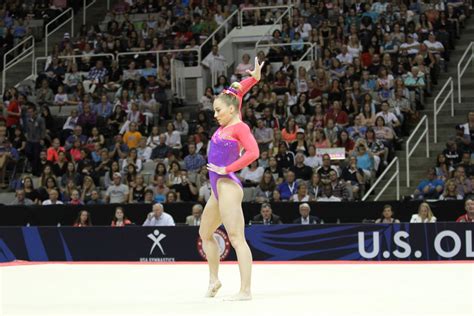 United States Of America Artistic Gymnast Girl Mykayla Skinner At The 2016 Gymnastics Olympic