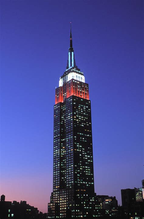 Empire State Building Manhattan New York Photograph By Peter Bennett