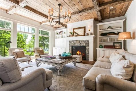 40 Eclectic Way To Decorate Your Farmhouse Living Room Talkdecor