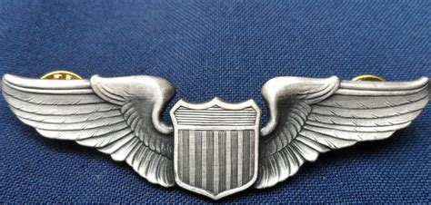 Us Air Force Pilot Qualification Wing Badge Jb Military Antiques