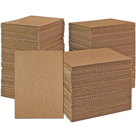 Buy 5x7 Corrugated 18 Thick Brown Kraft Cardboard Sheets 200 Pack