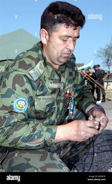 Bulgarian Army Sergeant Sgt Georgi Uzunov Switch Operator Rolls