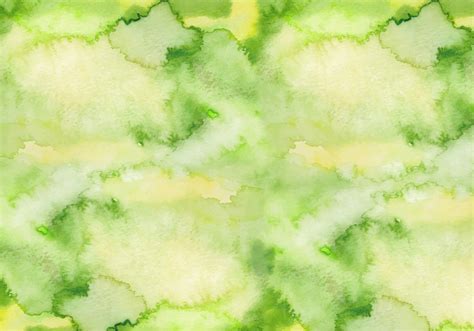 Green Watercolor Texture Green Hand Draw Aquarelle Background Green