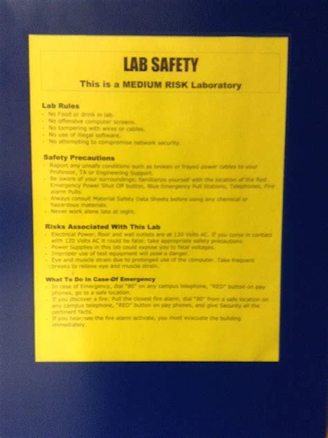 Laboratory precautions and safety procedures. Safety Precautions In Computer Laboratory | HSE Images ...