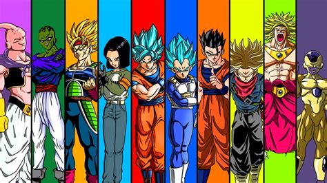 Dragon Ball Universe Fighters Wallpapers Wallpaper Cave