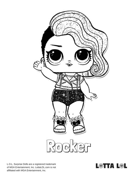 Dolls lol surprise won the love of girls around the world. Lol Coloring Pages at GetColorings.com | Free printable ...