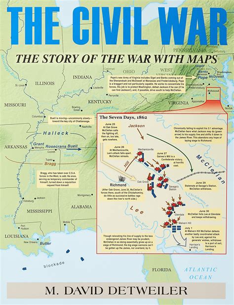 Map Of Civil War Battlefields World Map