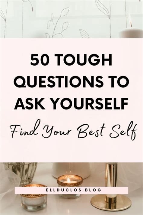 50 Questions To Answer To Find Your Best Self Personal Growth Artofit