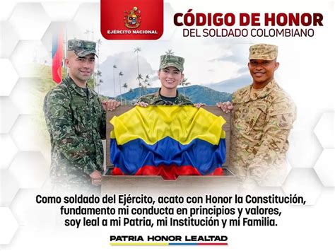 Cedoe Actualiz El C Digo De Honor Del Soldado Colombiano Ej Rcito Nacional De Colombia