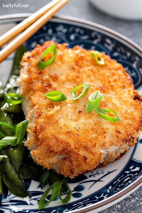 These panko baked chicken thighs are very crunchy and flavorful. Panko-Crusted Pan Fried Pork Chops | Recipe in 2020 | Pork recipes, Pork chops, Fried pork chops