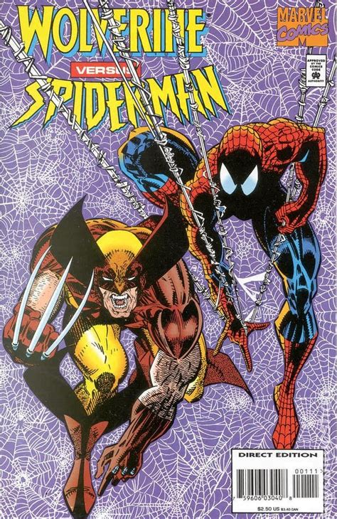 Not Blog X Wolverine Vs Spider Man March 1995