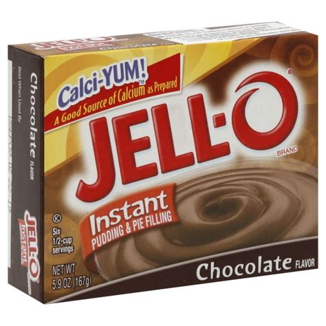 Maybe you would like to learn more about one of these? Jell-O Instant Pudding & Pie Filling Chocolate