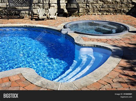 Swimming Pool Hot Tub Image And Photo Free Trial Bigstock