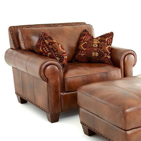 Have To Have It Steve Silver Silverado Leather Chair With 2 Accent