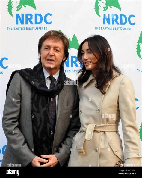 Sir Paul Mccartney And His Girlfriend Nancy Shevell Attend Nrdcs 11th Annual Forces Of Nature