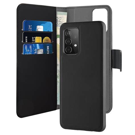 Puro 2 In 1 Magnetic Samsung Galaxy A52 5g Galaxy A52s Wallet Case Black