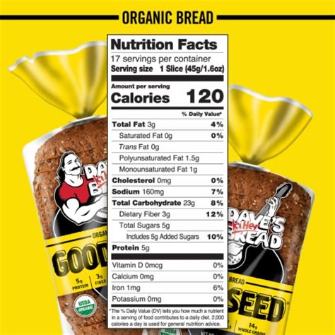 Daves Killer Bread Good Seed Organic Whole Grain Bread 27 Oz Harris