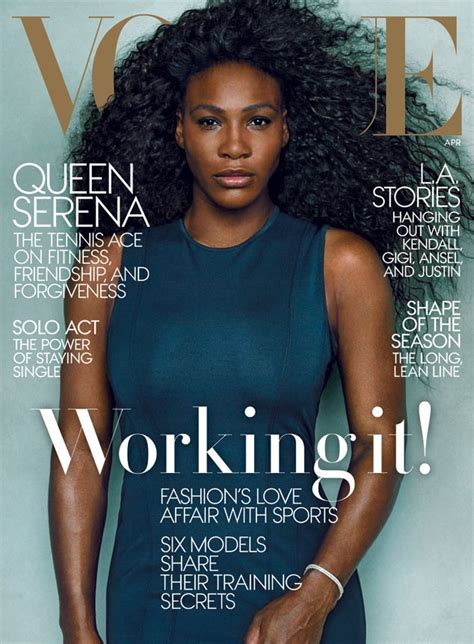 Serena Williams Looks Phenomenal On History Making Cover Of VogueSee