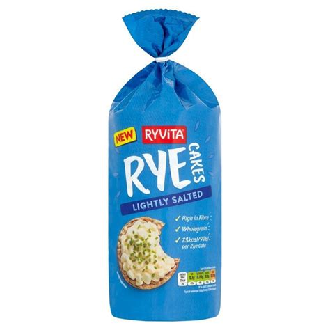 Ryvita Lightly Salted Rye Cakes 120g Approved Food