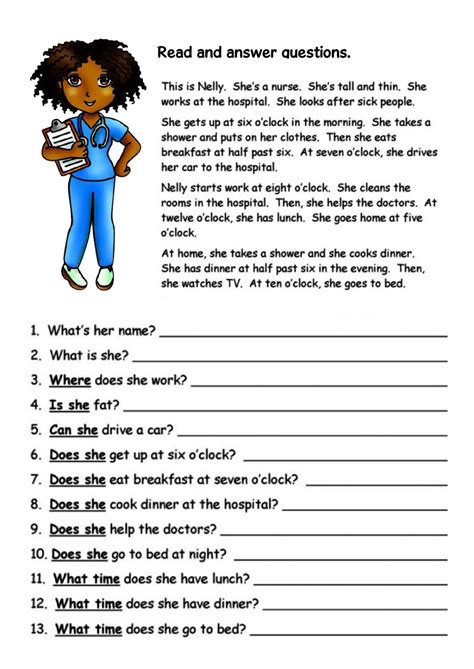 Reading Comprehension Online Exercise For Grade 2
