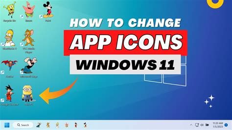 How To Change App Icons On Windows Youtube