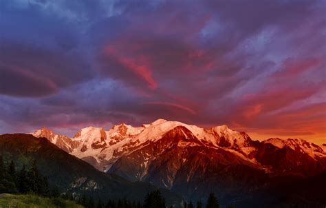 Wallpaper Mountains Alps Mont Blanc Monte Bianco Images For Desktop