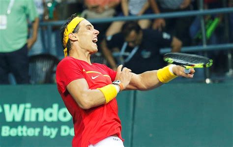 Davis Cup Gold Medal Duo Rafael Nadal And Marc Lopez Win The Tie