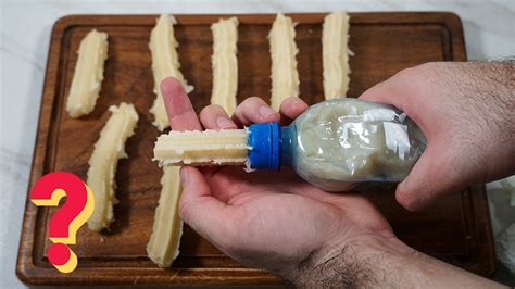 Como Preparar Churros Caseros Con Una Botella Youtube