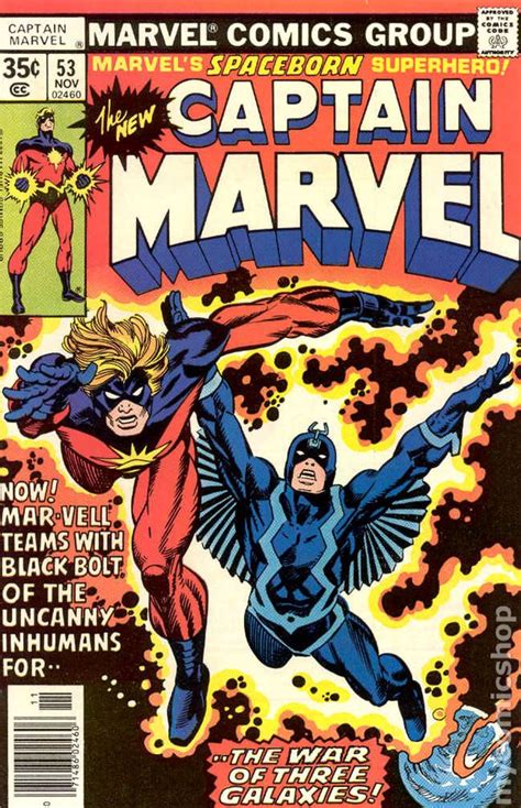 Captain Marvel Comic Books Issue 53