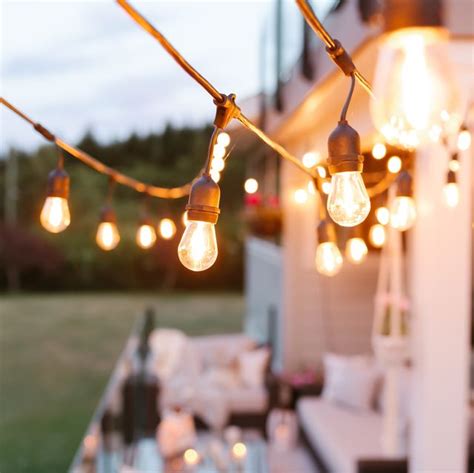 White String Outdoor Patio Lights Outdoor Lighting Ideas
