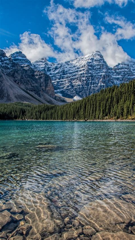 Cropped ipad wallpaper used on my xs max iphone homescreen. Download 720x1280 wallpaper clean lake, mountains range ...
