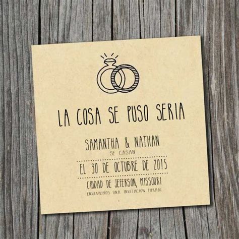 Cool Que Dice Una Invitacion De Boda References