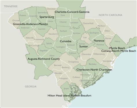 South Carolina Zip Codes Map Maping Resources