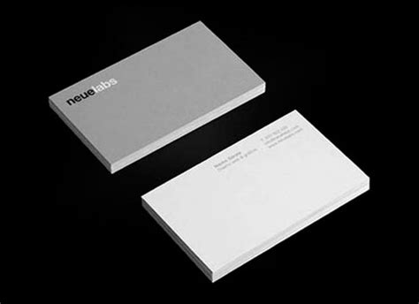 Minimalist Business Card 25 Awesome Examples Web And Graphic Design Bashooka
