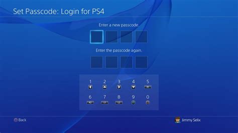 Ps4 How To Set Up A Local Passcode For A User Profile