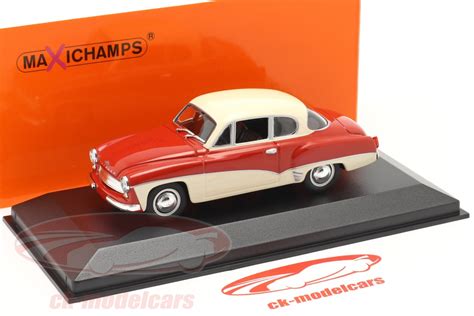 43 wartburg 313 sport germany 1957, auto legends of the ussr. Minichamps 1:43 Wartburg 311 Coupe anno 1958 rosso ...