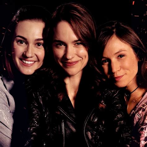 Pin By Just Me On Wynonna Earp Cast Waverly And Nicole Earp Melanie
