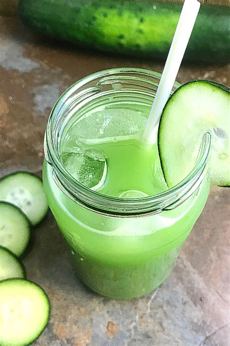 Healthy Cucumber Juice The Low Carb Muse