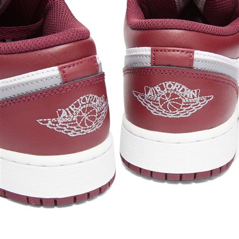 Air Jordan 1 Low Gs Cherrywood Red And Cement End Au