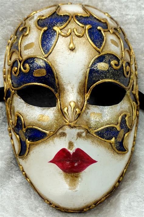 Dharhanitalian Full Faced Venetian Mask Handmade Etsy Venetian