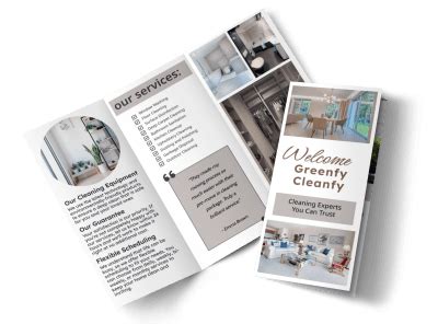 Cleaning Brochure Templates MyCreativeShop