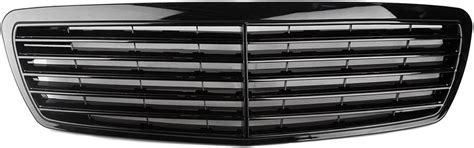 Gzyf Glossy Black Front Grill Grille For Mercedes Benz E