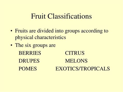 Ppt Fruits Powerpoint Presentation Free Download Id1135568
