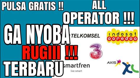We did not find results for: Cara Mendapatkan Pulsa Gratis Terbaru 2020 - Tri Telkomsel ...