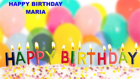Maria Birthday Cakes Happy Birthday Maria Feliz Cumpleaños Maria